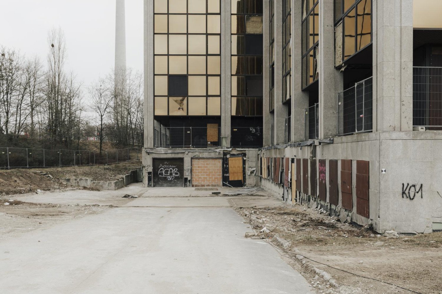 Ansicht der Fassade
