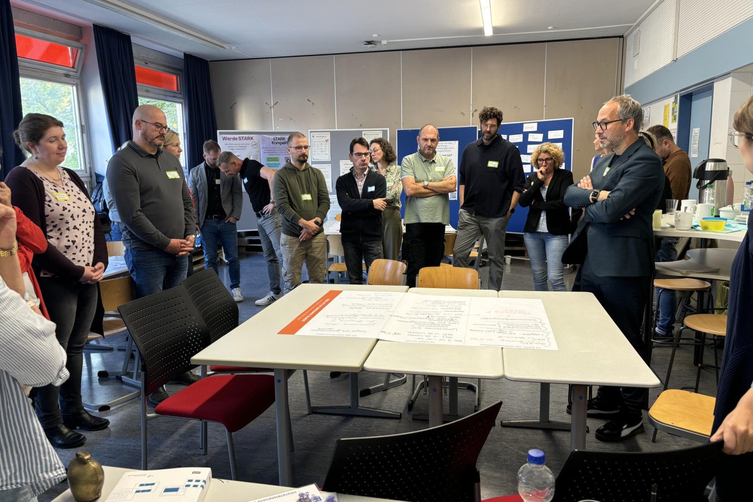 Foto eines Workshops an der B14