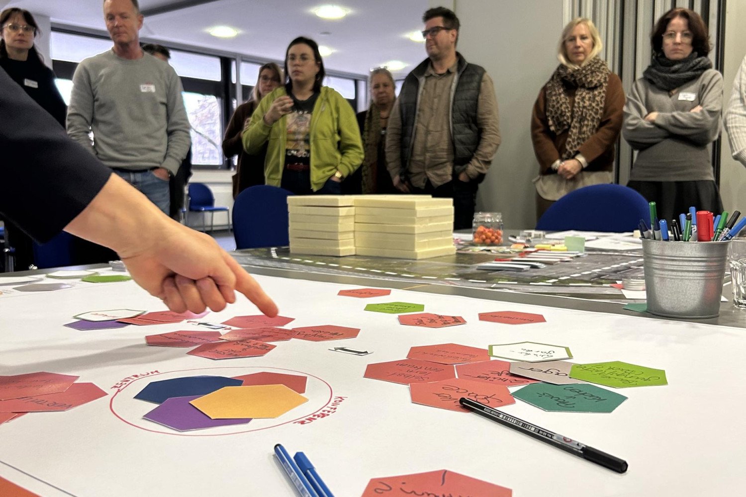 Foto der Ergebnispräsentation