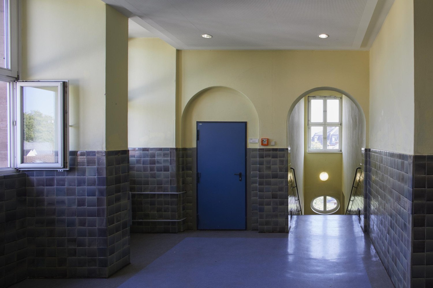 Historische Fliesen Holbeinschule