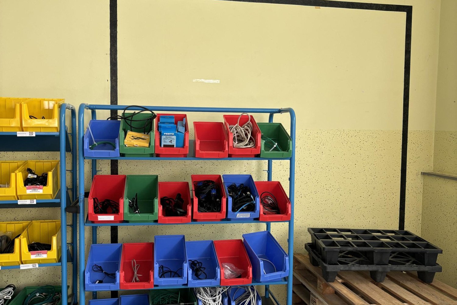 Foto des Wareneingangs