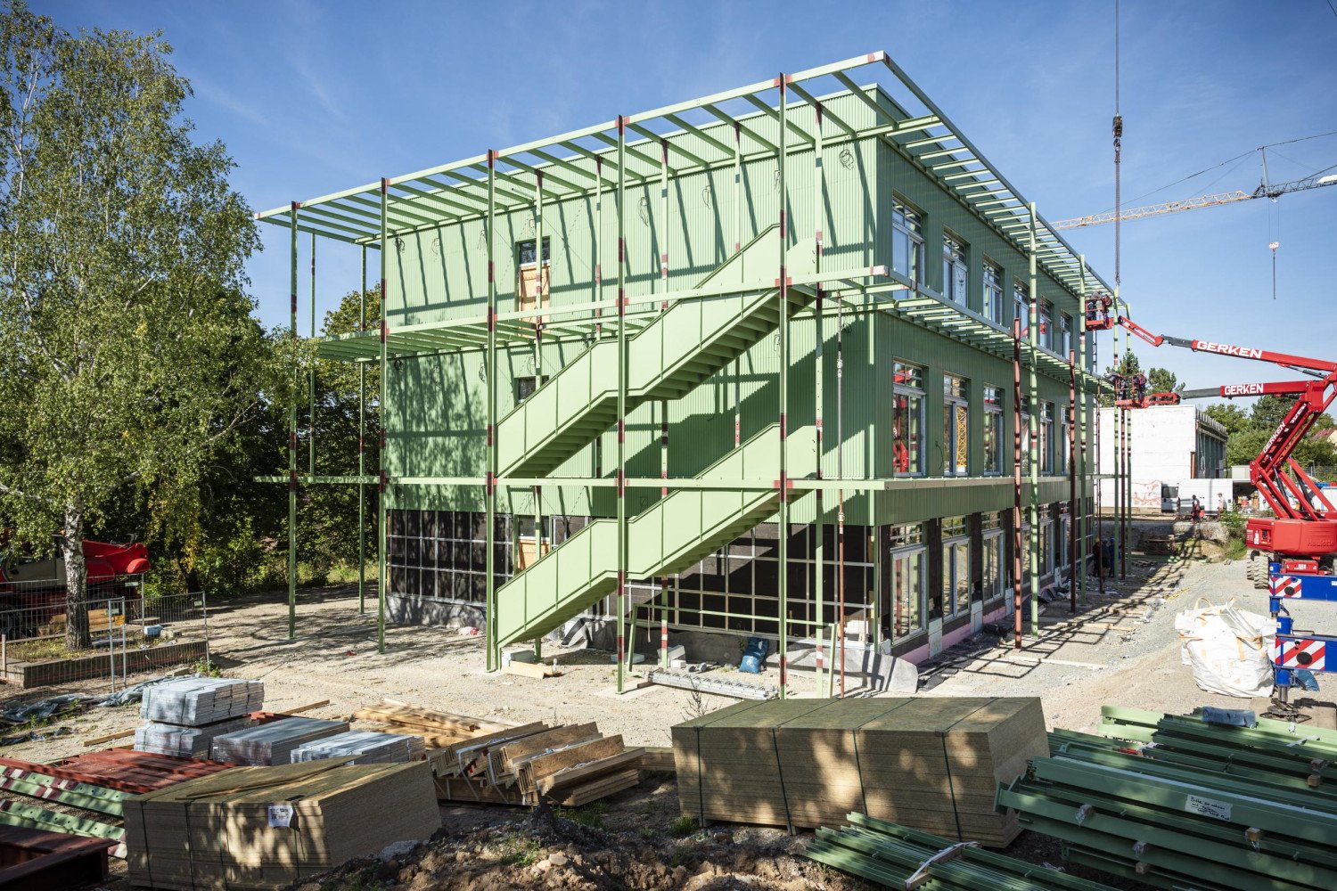 Baustelle SOS Weimar