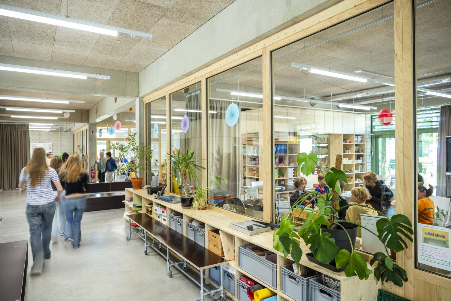 Jenaplanschule Weimar, Innenansicht